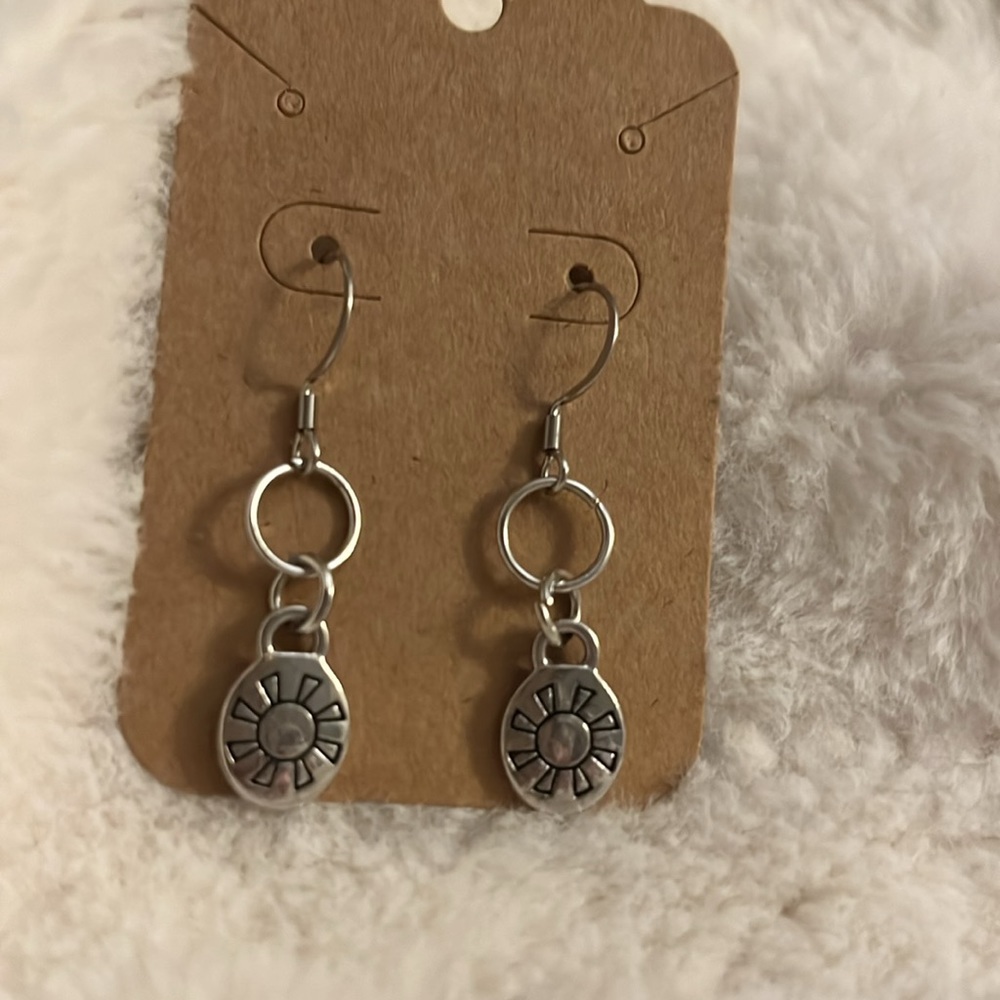 Stainless steel - Handmade - Sunshine - Earrings